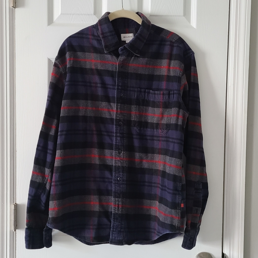 Woolrich Archive Pattern Flannel Shirt - image 1